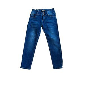 Emme Jordan Womens Jeans Denim Size 15 in Blue